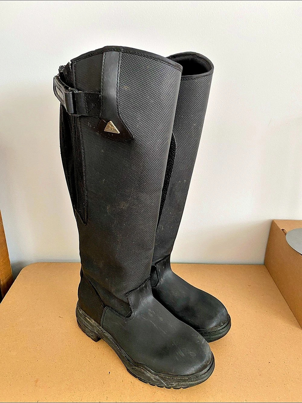 Mountain Horse Aurora Black Riding Boots US 9